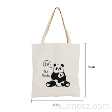 Nette Panda Einkaufstasche Schulter Handtasche Einkaufstaschen